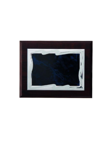 Dyplom z tworzywa sztucznego z metalową blaszką grawerowany