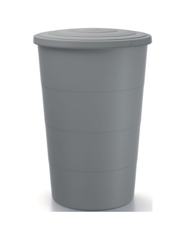Zbiornik pojemnik na wodę deszczówkę smooth 160l smooth gray