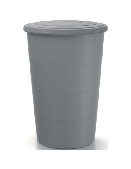 Zbiornik pojemnik na wodę deszczówkę smooth 160l smooth gray
