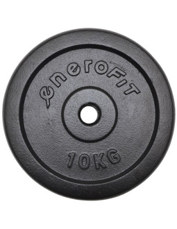 Obciążenie żeliwne czarne 10kg enero fit fi26,5 1 szt. 2