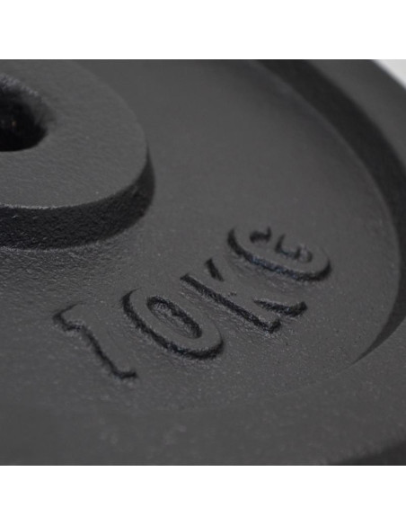 Obciążenie żeliwne czarne 10kg enero fit fi26,5 1 szt.