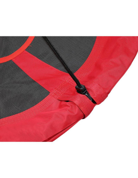 Huśtawka ogrodowa bocianie gniazdo 100cm xxl czerwona