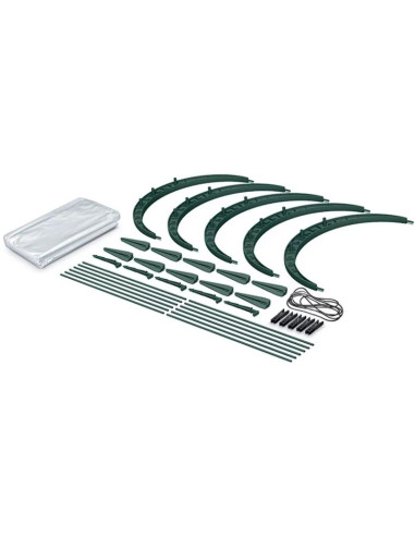 Tunel foliowy szklarnia floo 240cm zielony leśny