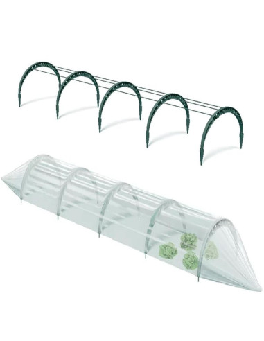 Tunel foliowy szklarnia floo 240cm zielony leśny