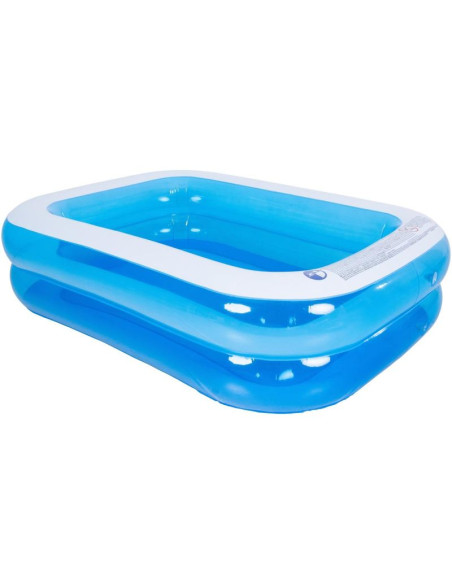 Basen dmuchany rodzinny prostokątny 200x150x50cm 51257