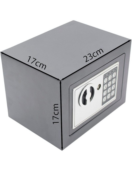 Sejf z zamkiem cyfrowym 23x17x17cm 1067582 saska garden