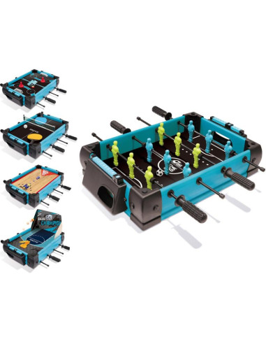 Piłkarzyki tenis stołowy cymbergaj kręgle koszykówka 5w1