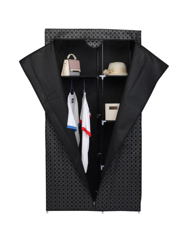 Szafa tekstylna garderoba 90x45x170cm ornament 45207