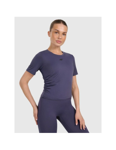 Top do jogi i pilatesu szybkoschnący damski 4f 4fwaw25tftsf1524-31s