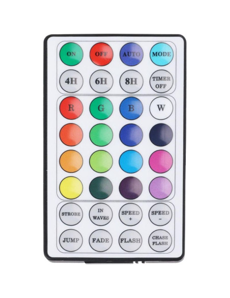 Lampki choinkowe kurtyna świetlna zew/wew 120 led 300x60cm z pilotem ciepły biały