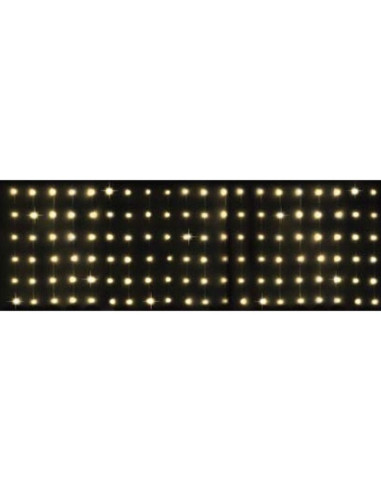Lampki choinkowe kurtyna świetlna zew/wew 120 led 300x60cm z pilotem ciepły biały