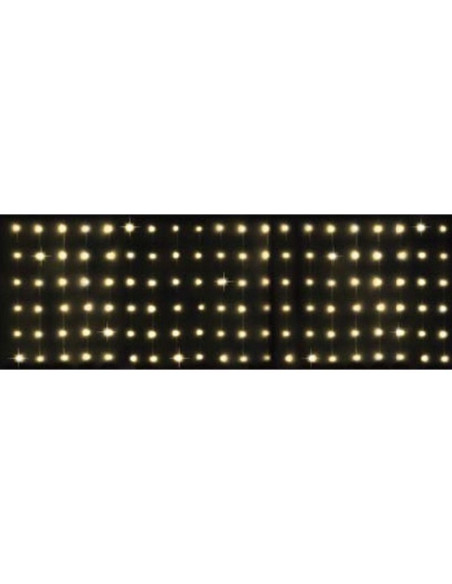 Lampki choinkowe kurtyna świetlna zew/wew 120 led 300x60cm z pilotem ciepły biały