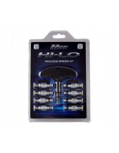 Komplet tulejek i osi mission hi-lo rh spacer kit