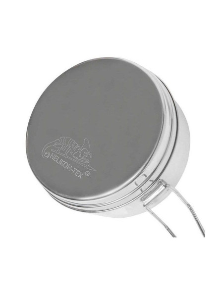 Menażka helikon 3-częściowa stal nierdzewna