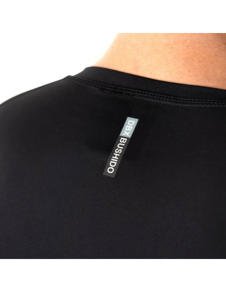 Rashguard krótki rękaw czarny blackrs - s