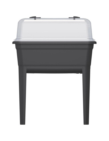 Szklarnia stojąca rozsadnik respana set ecoline 59,6x36,8x75,3cm antracyt