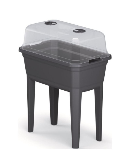 Szklarnia stojąca rozsadnik respana set ecoline 59,6x36,8x75,3cm antracyt