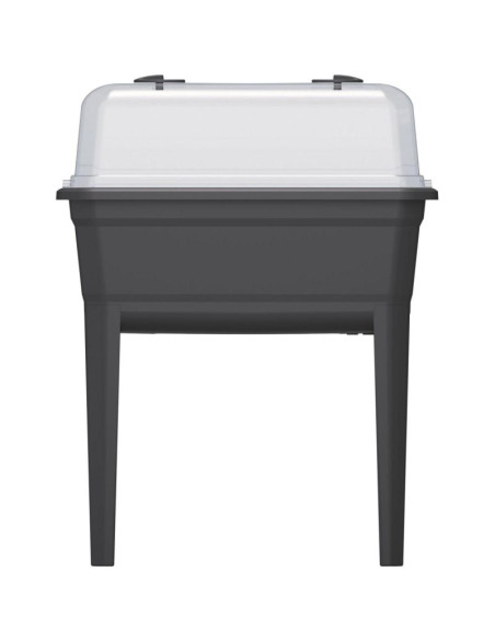 Szklarnia stojąca rozsadnik respana set ecoline 59,6x36,8x75,3cm antracyt