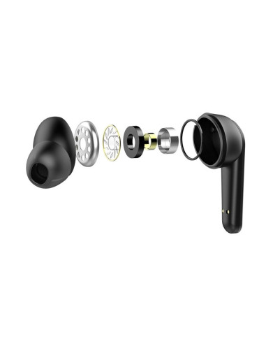 Savio słuchawki bezprzewodowe bluetooth 5.3 z mikrofonem, anc, enc, qc tws-12