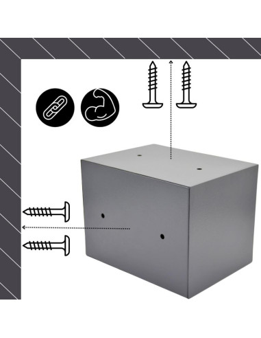 Sejf 23x17x17cm 1067575 saska garden