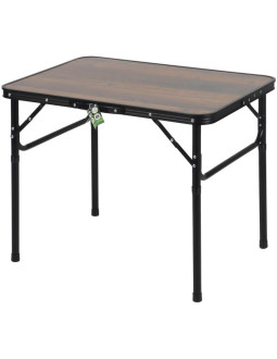 Stolik turystyczny składany kempingowy 75x55x25-59cm drewno