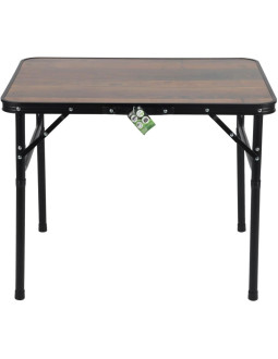 Stolik turystyczny składany kempingowy 75x55x25-59cm drewno 2