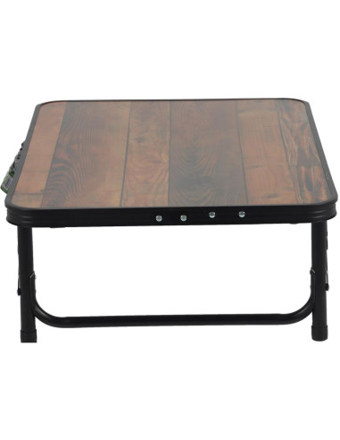 Stolik turystyczny składany kempingowy 75x55x25-59cm drewno