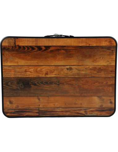 Stolik turystyczny składany kempingowy 75x55x25-59cm drewno