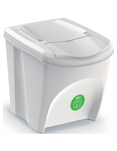 Śmietnik kosze na śmieci 25 l sortibox set 3 szt. popielaty