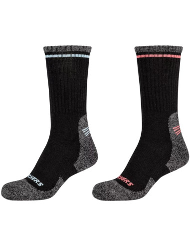 Skechers 2ppk women trail wool socks sk41105-9999 różowe 35-38