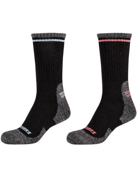 Skechers 2ppk women trail wool socks sk41105-9999 różowe 35-38