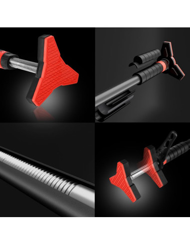 Drążek rozporowy do podciągania hms dd400 z poziomicą szerokość 70-106 cm