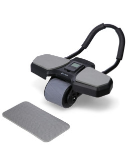 Ka10 black kółko abs automatyczne koło do ćwiczeń mięśni brzucha z podparciem