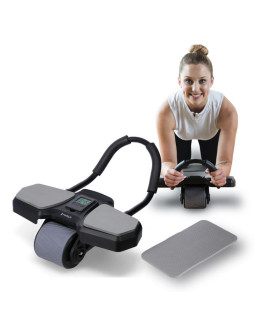 Ka10 black kółko abs automatyczne koło do ćwiczeń mięśni brzucha z podparciem 2