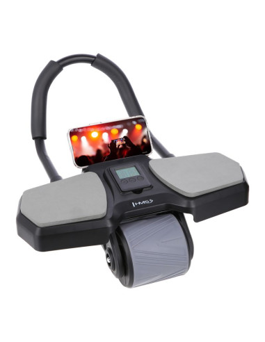 Ka10 black kółko abs automatyczne koło do ćwiczeń mięśni brzucha z podparciem