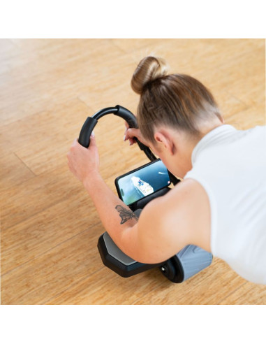 Ka10 black kółko abs automatyczne koło do ćwiczeń mięśni brzucha z podparciem