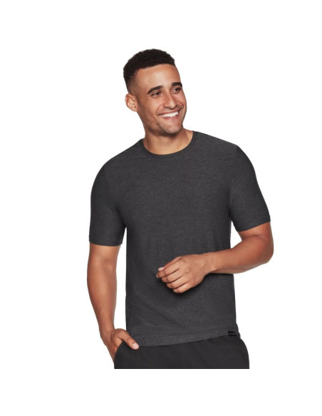 Skechers go dri all day tee ts107-bkcc szare l