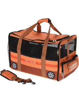 Transporter dla zwierzaka 52x30x32,5cm pet bus pomarańczowy