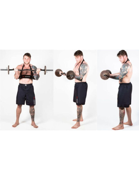 Arm blaster bushido przyrząd do ćwiczenia bicepsa arb-730