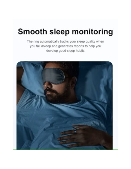 Smart ring rubicon r6 gold size-9(us) smarub322