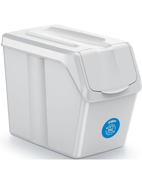 Śmietnik kosze na śmieci 20 l sortibox set3 szt. popielaty