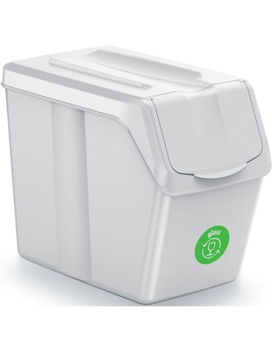 Śmietnik kosze na śmieci 20 l sortibox set3 szt. popielaty