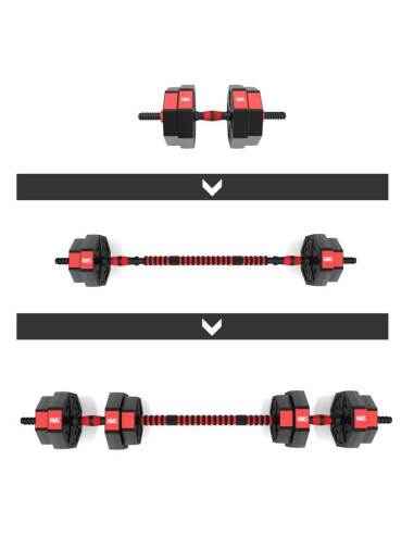 Sgc15 sztangielki-sztanga kompozyt 15 kg hms
