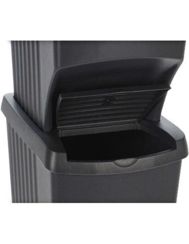 Śmietnik kosze na śmieci 22 l set 3 szt. antracyt