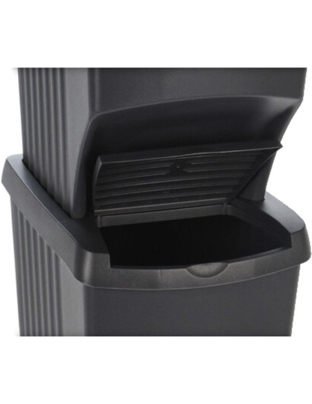 Śmietnik kosze na śmieci 22 l set 3 szt. antracyt