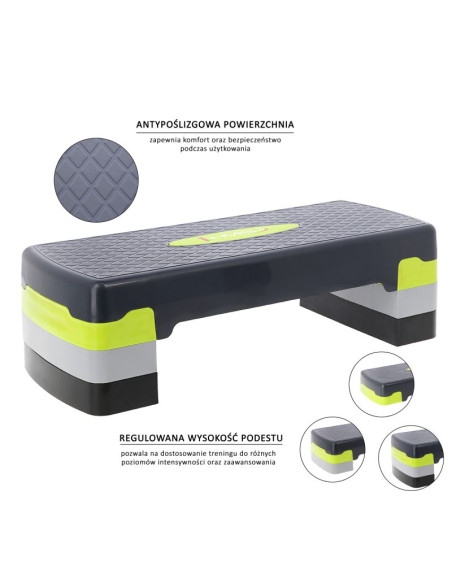 As002 green/grey step do aerobiku hms