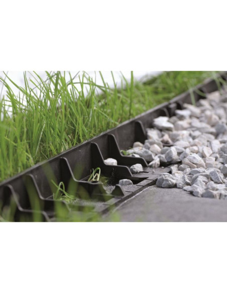 Obrzeże trawnikowe border flex czarny