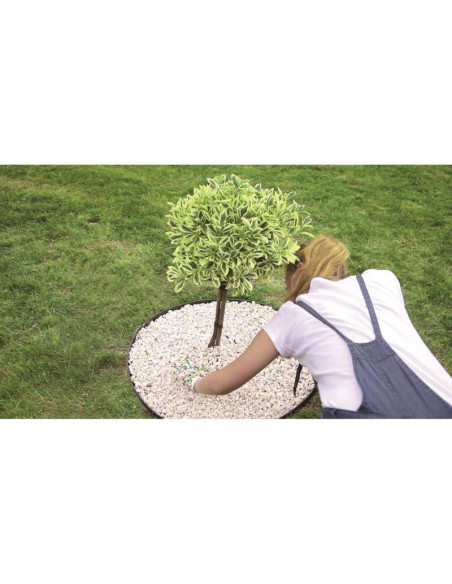 Obrzeże trawnikowe border flex czarny