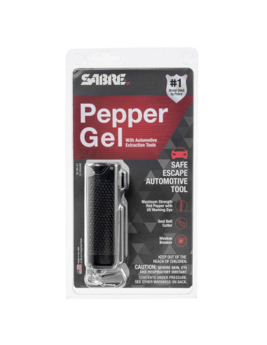 Gaz pieprzowy w żelu sabre red safe escape 3-in-1