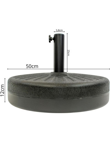 Podstawa do parasola ogrodowego 22kg saska garden